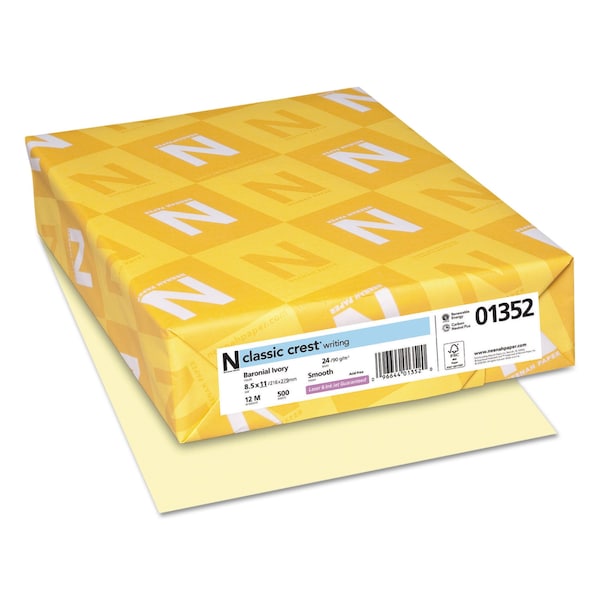 WritingPaper, BaronialIvory, 500, PK500